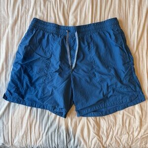 All in Motion Men's Vibrant Blue Swim Trunks